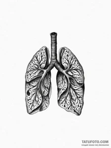 A beautiful, realistic anatomical drawing of... - эскиз тату (№1752010135_0, 08.07.2025 21:28) — Tatufoto.com