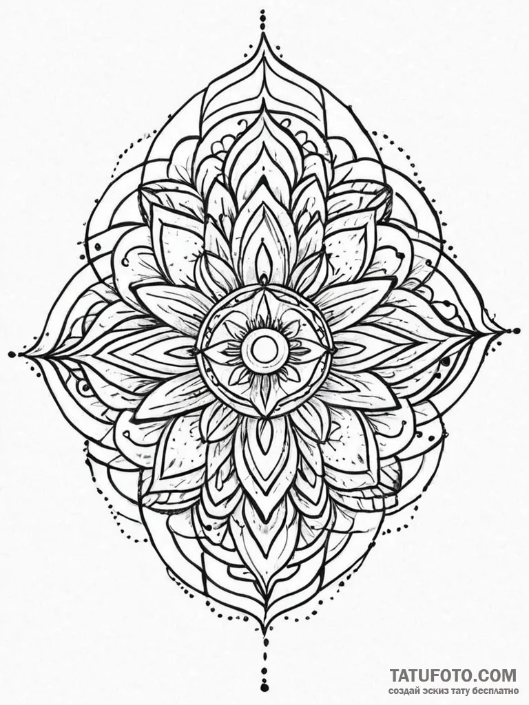 A beautiful, serene image of a volunteer, hel... - эскиз тату (№1752014567_0, 08.07.2025 22:42) — Tatufoto.com