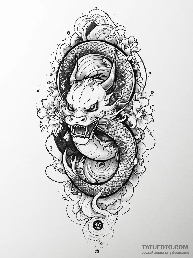 A bag of money, with devil horns and a tail,... - эскиз тату (№1752016021_0, 08.07.2025 23:07) — Tatufoto.com