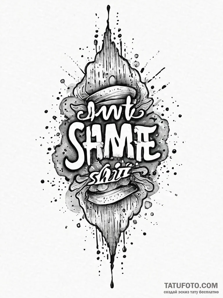 The phrase "same shit, different day", tattoo... - эскиз тату (№1752017561_0, 08.07.2025 23:32) — Tatufoto.com