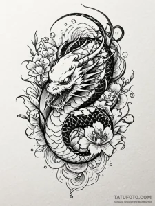 A single, black widow spider, a symbol of dea... - эскиз тату (№1752063925_0, 09.07.2025 12:25) — Tatufoto.com