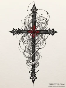 A beautiful, abstract representation of the w... - эскиз тату (№1752070405_0, 09.07.2025 14:13) — Tatufoto.com