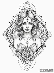 A girl whose skin has the texture of a marble... - эскиз тату (№1752087051_0, 09.07.2025 18:50) — Tatufoto.com