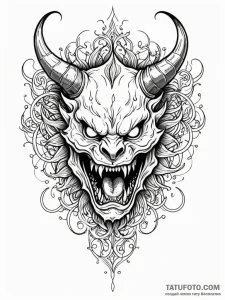 A single, black inkblot, but it is shaped lik... - эскиз тату (№1752097624_0, 09.07.2025 21:47) — Tatufoto.com