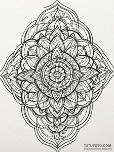 A single, perfect, glistening truffle, concep... - эскиз тату (№1752099607_0, 09.07.2025 22:20) — Tatufoto.com