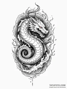 A person, whose body is a sheltering cave in... - эскиз тату (№1752113959_0, 10.07.2025 02:19) — Tatufoto.com