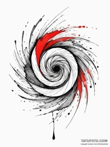A beautiful, abstract representation of a tho... - эскиз тату (№1752114800_0, 10.07.2025 02:33) — Tatufoto.com