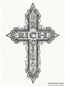 The phrase "rich in spirit" as an ironic stat... - эскиз тату (№1752135962_0, 10.07.2025 08:26) — Tatufoto.com