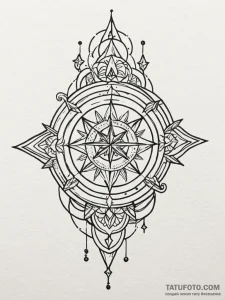 A beautiful, delicate pattern of stars, like... - эскиз тату (№1752140151_0, 10.07.2025 09:35) — Tatufoto.com