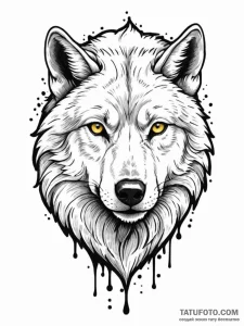 A wolf in sheep's clothing, a classic symbol... - эскиз тату (№1752145778_0, 10.07.2025 11:09) — Tatufoto.com