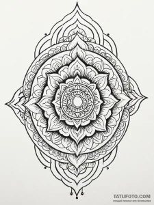 A single, perfect keyhole, without a key, tat... - эскиз тату (№1752164275_0, 10.07.2025 16:17) — Tatufoto.com