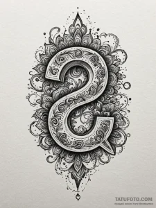 Question mark block from mario, ink illustrat... - эскиз тату (№1752171796_0, 10.07.2025 18:23) — Tatufoto.com