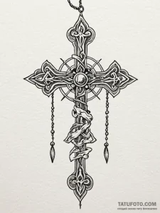 Wind chime made of small animal bones, tattoo... - эскиз тату (№1752174246_0, 10.07.2025 19:04) — Tatufoto.com