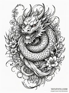 Tree of life wrapped in thorns, ink illustrat... - эскиз тату (№1752174752_0, 10.07.2025 19:12) — Tatufoto.com