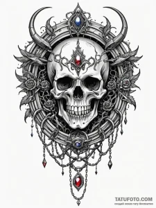 Necromancerр р†р вђљрівђћсћs tome sealed in c... - эскиз тату (№1752175343_0, 10.07.2025 19:22) — Tatufoto.com