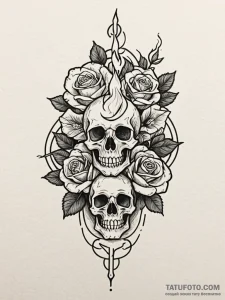 Torch, tattoo line art, on a clean white pape... - эскиз тату (№1752175847_0, 10.07.2025 19:30) — Tatufoto.com
