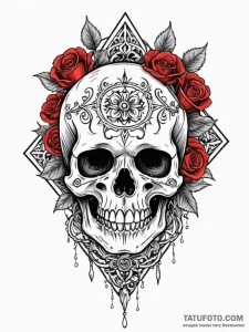 Arcane helm with spectral glow, ink illustrat... - эскиз тату (№1752182395_0, 10.07.2025 21:19) — Tatufoto.com