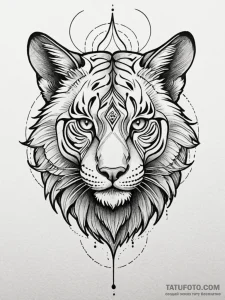 F, tattoo drawing outline, bold outlines, thi... - эскиз тату (№1752194740_0, 11.07.2025 00:45) — Tatufoto.com