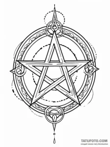 Pentagram - эскиз тату (№1752196162_0, 11.07.2025 01:09) — Tatufoto.com
