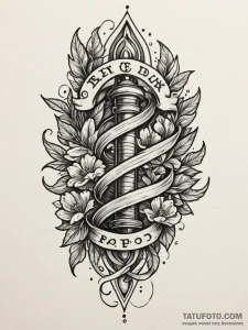 Crystal vine choking blade, tattoo sketch des... - эскиз тату (№1752197669_0, 11.07.2025 01:34) — Tatufoto.com
