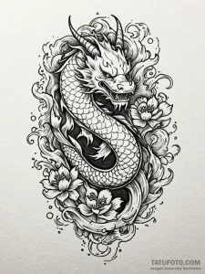 Fireplace with a warm, roaring fire, tattoo f... - эскиз тату (№1752198846_0, 11.07.2025 01:54) — Tatufoto.com