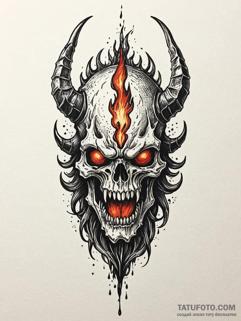 Molten helm devouring flame, tattoo line art,… — эскиз тату (№1752203571_0, 11.07.2025 03:12) — Tatufoto.com