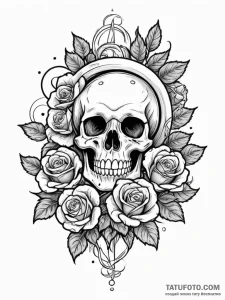 Etched relic echoing spectral light, concept... - эскиз тату (№1752212286_0, 11.07.2025 05:38) — Tatufoto.com