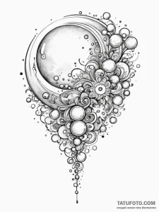 A whimsical bubble wand kit, childhood,, tatt... - эскиз тату (№1752214311_0, 11.07.2025 06:11) — Tatufoto.com