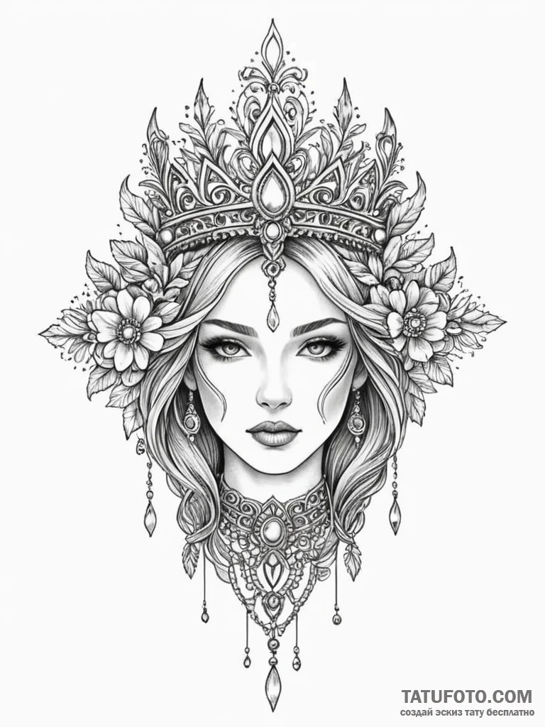 Unseen relic crowned in frost, tattoo sketch… — эскиз тату (№1752215326_0, 11.07.2025 06:28) — Tatufoto.com