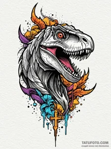 Raptor's claw, sharp and fossilized, ink illu... - эскиз тату (№1752224163_0, 11.07.2025 08:56) — Tatufoto.com