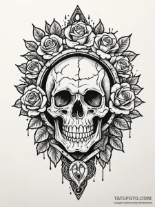 Troll under a bridge, tattoo drawing outline,... - эскиз тату (№1752224412_0, 11.07.2025 09:00) — Tatufoto.com
