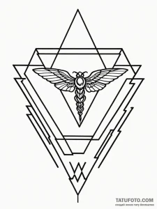 The weyland-yutani logo - эскиз тату (№1752228280_0, 11.07.2025 10:04) — Tatufoto.com