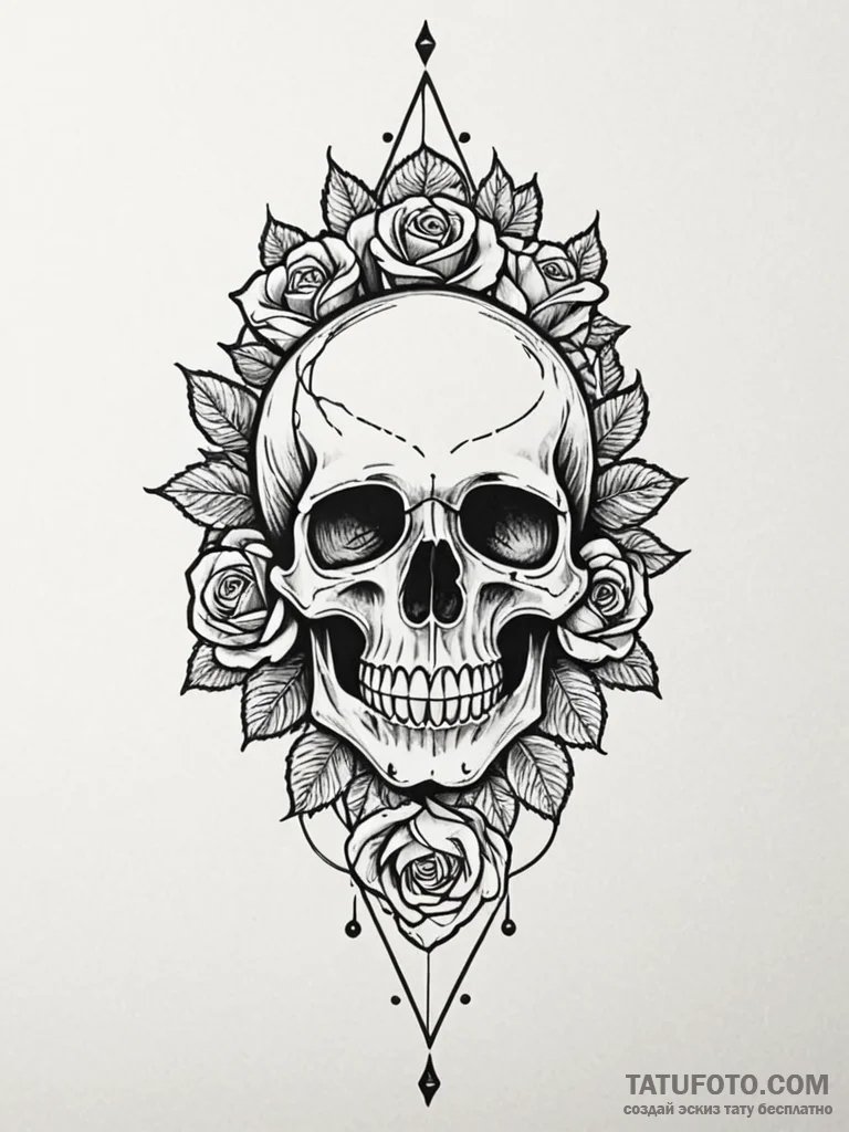 A single continuous line drawing of a face, t… — эскиз тату (№1752229790_0, 11.07.2025 10:29) — Tatufoto.com