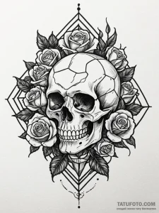 Soccer ball, tattoo drawing outline, unique d... - эскиз тату (№1752230544_0, 11.07.2025 10:42) — Tatufoto.com