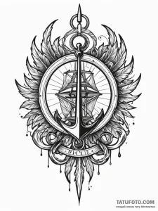 Bullet, ink illustration for tattoo, aestheti... - эскиз тату (№1752234998_0, 11.07.2025 11:56) — Tatufoto.com
