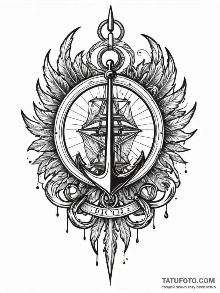 Bullet, ink illustration for tattoo, aestheti... - эскиз тату (№1752234998_0, 11.07.2025 11:56) — Tatufoto.com