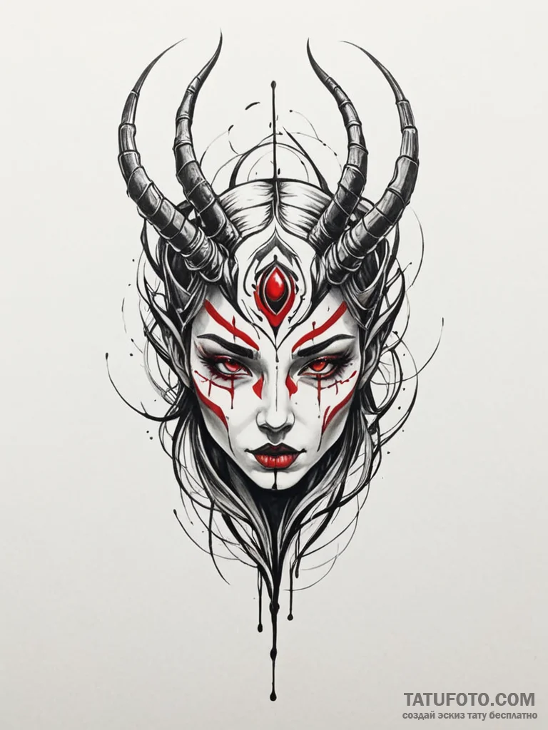 O, tattoo sketch design, bold outlines, thick... - эскиз тату (№1752239938_0, 11.07.2025 13:18) — Tatufoto.com