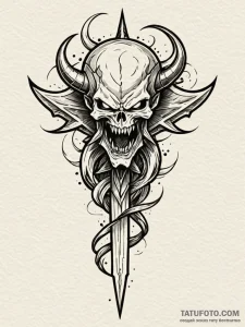 Stormbreaker blade devouring light, concept a... - эскиз тату (№1752241360_0, 11.07.2025 13:42) — Tatufoto.com
