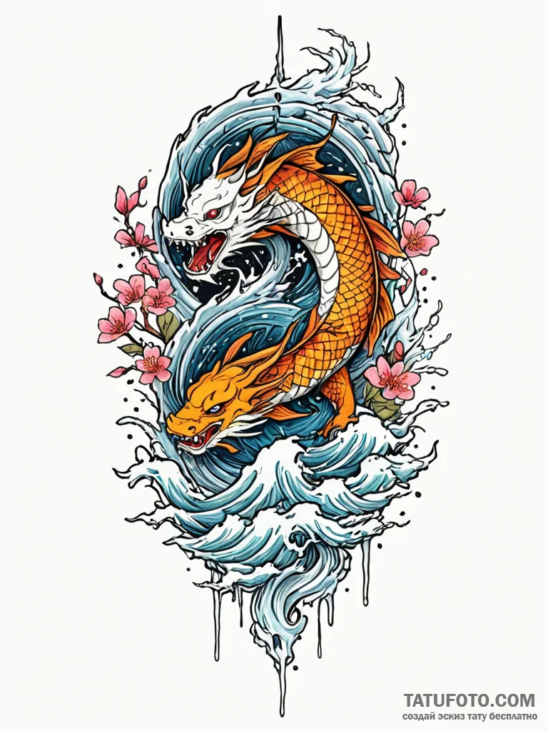 Haunted blade beneath shattered spire, tattoo… — эскиз тату (№1752241531_0, 11.07.2025 13:45) — Tatufoto.com