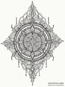 Fractured relic crowned in stars, tattoo line... - эскиз тату (№1752242475_0, 11.07.2025 14:01) — Tatufoto.com