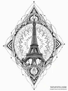 Vortex beneath shattered spire, artistic tatt... - эскиз тату (№1752249553_0, 11.07.2025 15:59) — Tatufoto.com
