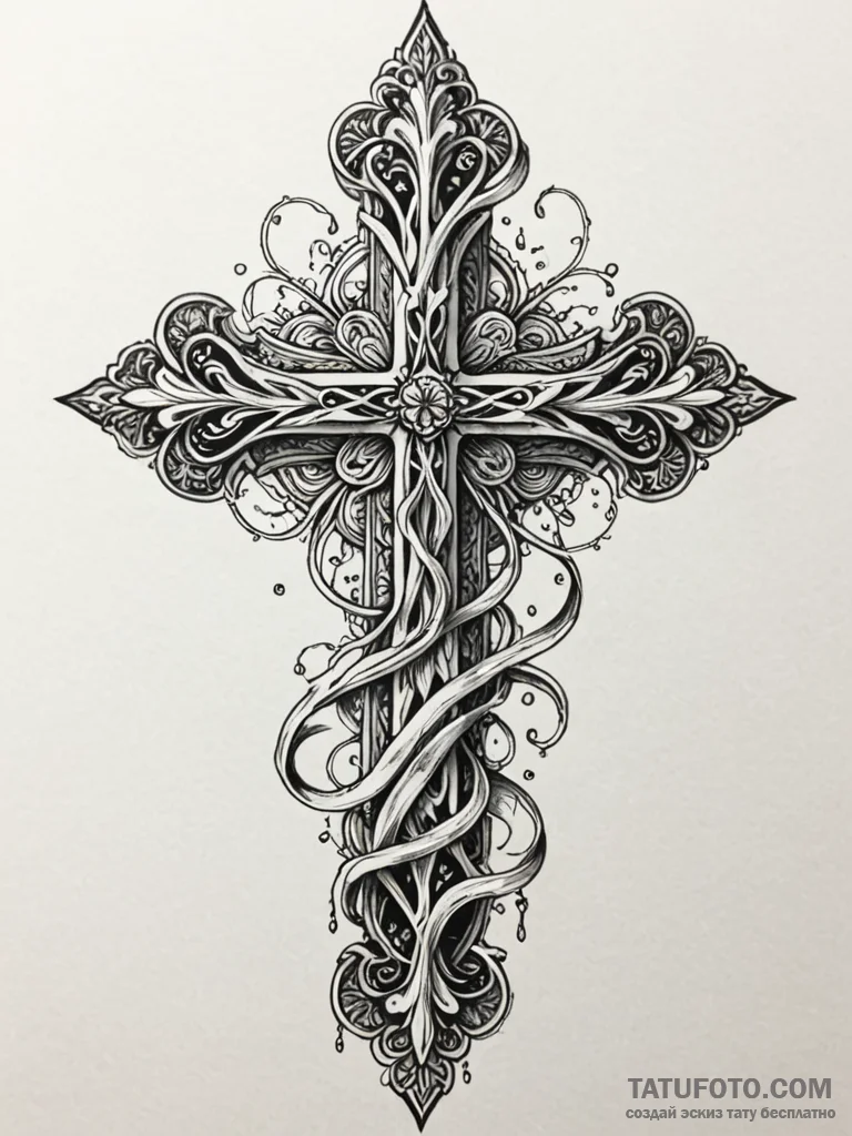 Bones, ink illustration for tattoo, detailed... - эскиз тату (№1752250312_0, 11.07.2025 16:11) — Tatufoto.com