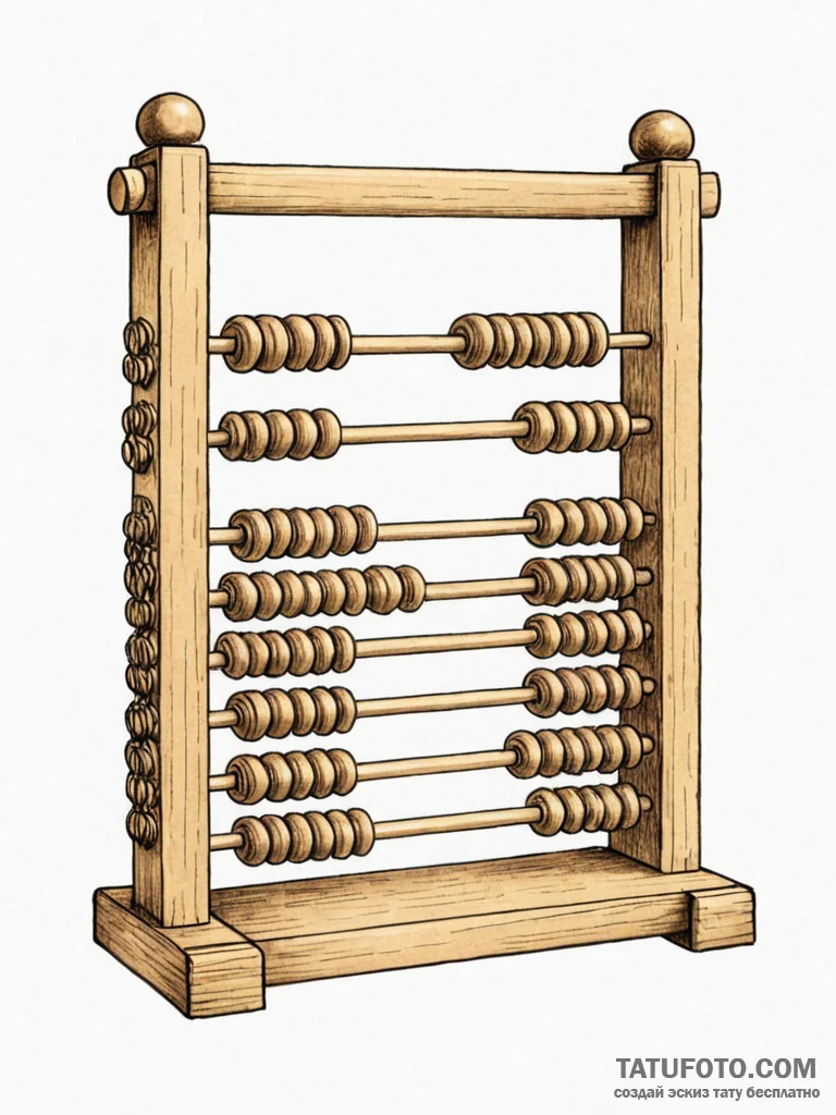 Abacus - эскиз тату (№1752251496_0, 11.07.2025 16:31) — Tatufoto.com