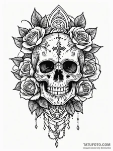 Witchр р†р вђљрівђћсћs eye beneath frozen hel... - эскиз тату (№1752252590_0, 11.07.2025 16:49) — Tatufoto.com