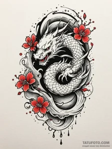 Ashen clock with shattered face, tattoo sketc... - эскиз тату (№1752254861_0, 11.07.2025 17:27) — Tatufoto.com