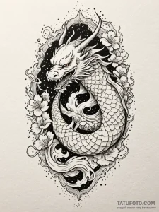 Quartz gate devouring starlight, tattoo sketc... - эскиз тату (№1752255865_0, 11.07.2025 17:44) — Tatufoto.com