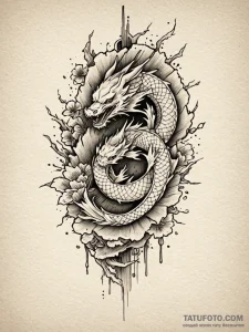 Katana beneath shattered bridge, tattoo sketc... - эскиз тату (№1752256620_0, 11.07.2025 17:57) — Tatufoto.com