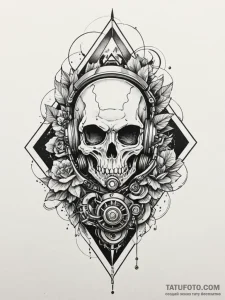 Science, technology & sci-fi, tattoo flash sh... - эскиз тату (№1752258883_0, 11.07.2025 18:34) — Tatufoto.com
