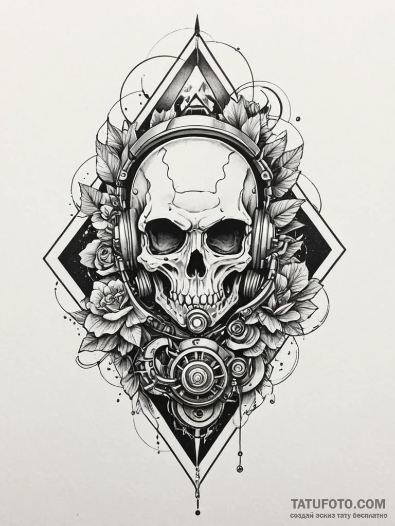 Science, technology & sci-fi, tattoo flash sh... - эскиз тату (№1752258883_0, 11.07.2025 18:34) — Tatufoto.com