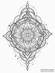 Nether serpent crowned in starlight, tattoo s... - эскиз тату (№1752260640_0, 11.07.2025 19:04) — Tatufoto.com